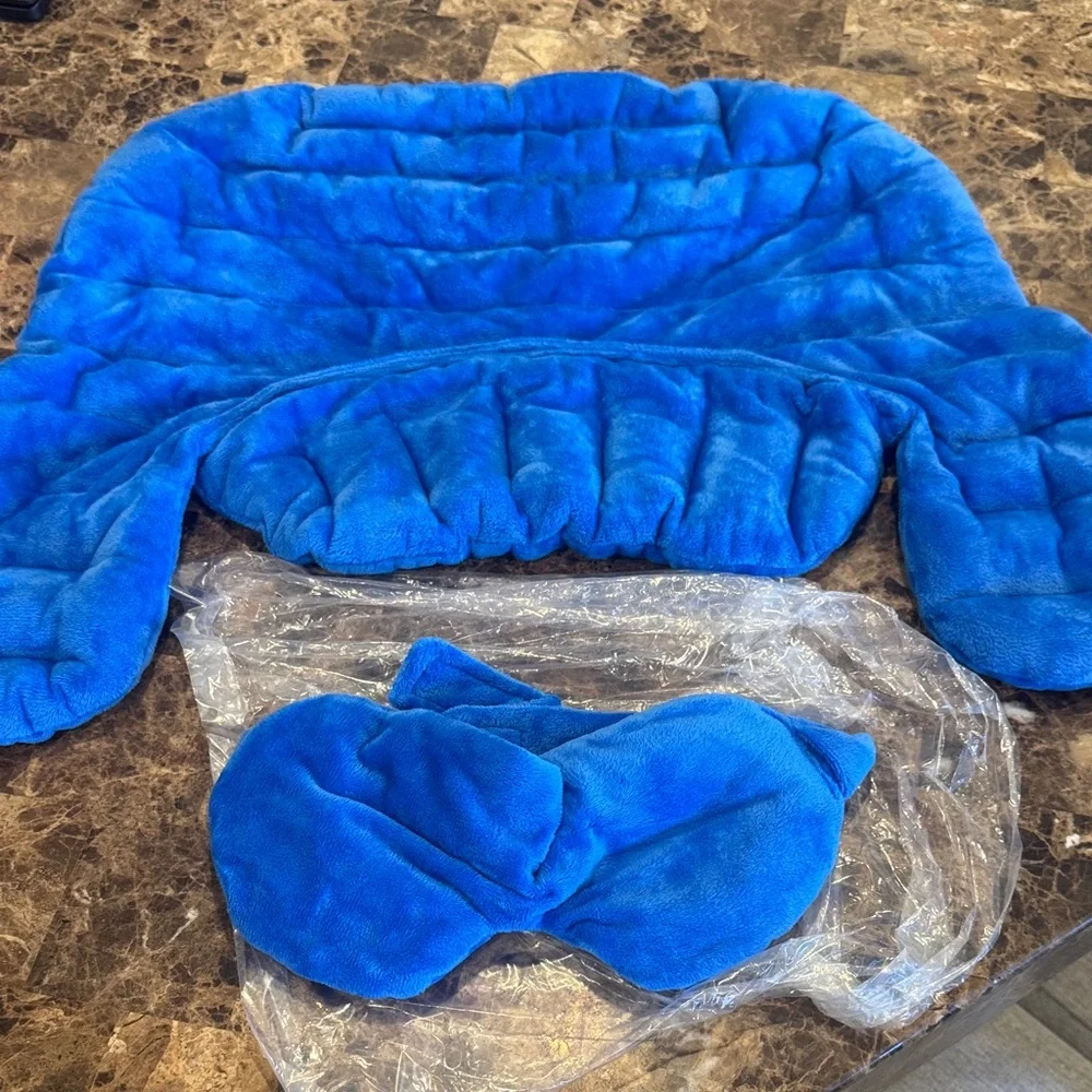 Creatrill Blue Neck and Shoulder Wrap Heat Therapy. Never Used